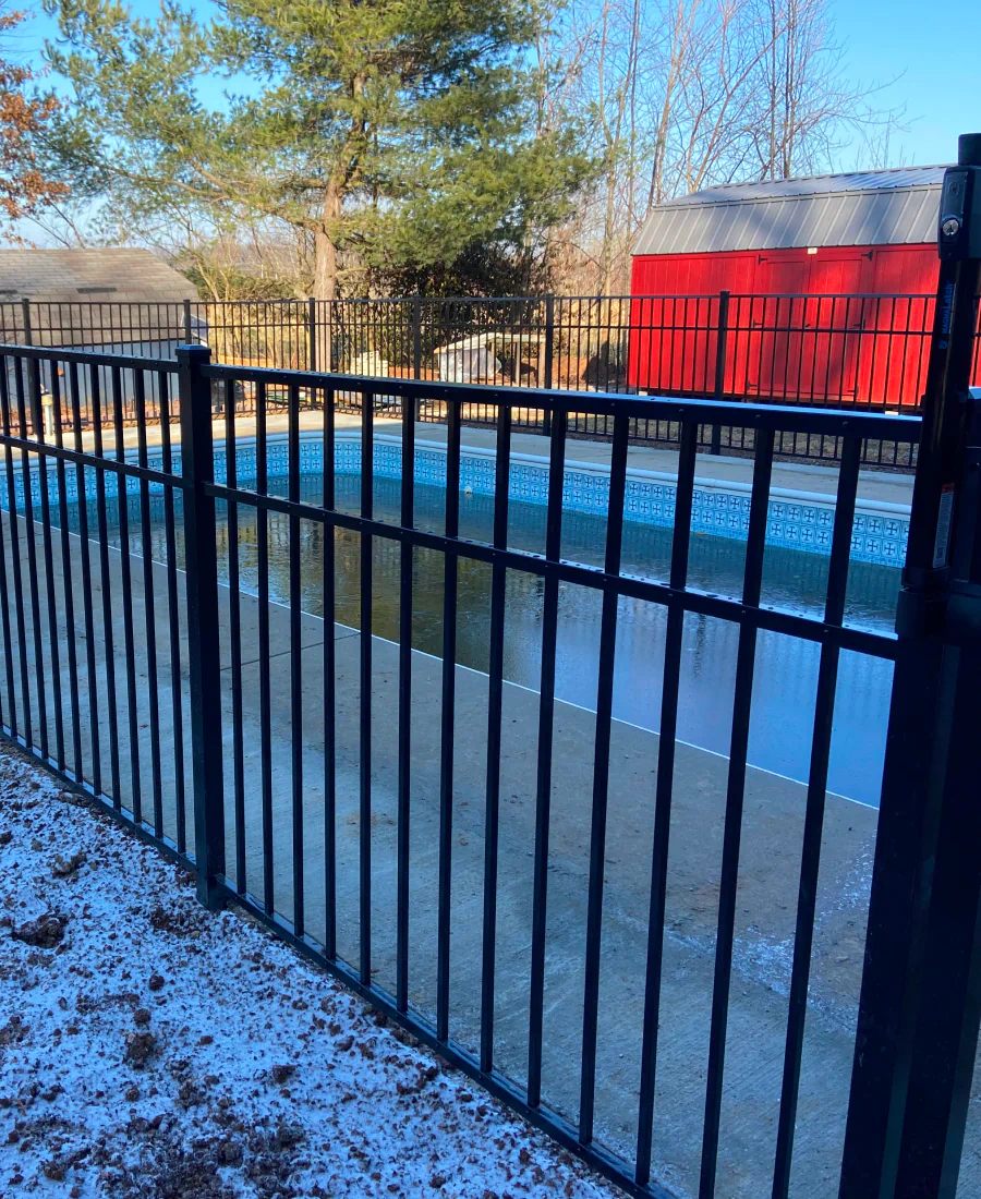 aluminum fence installation franklin ky